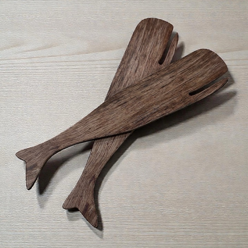 Melamine Whale Salad Tongs